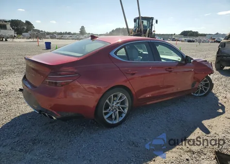 2022 Genesis G70 Base из США, поврежденный, VIN KMTG34TA5NU093715